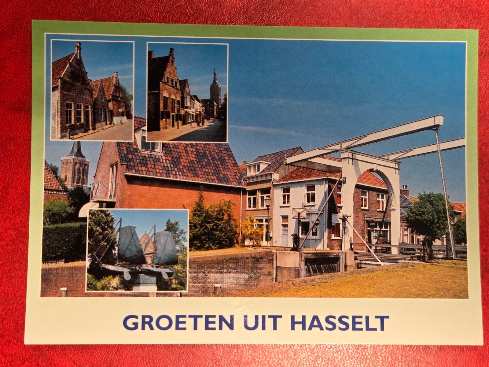 Hasselt bij Zwolle 4-luik, Ophalen of Verzenden, 1960 tot 1980, Overijssel