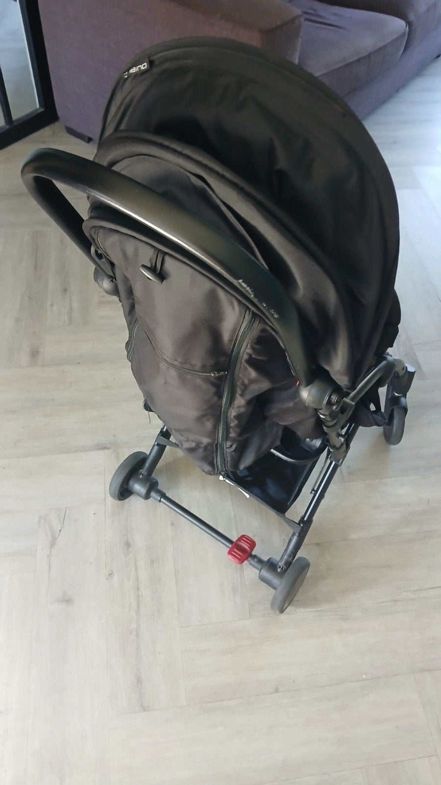 cabino compact buggy zwart, Kinderen en Baby's, Ophalen, Gebruikt, Overige merken, Zonnekap
