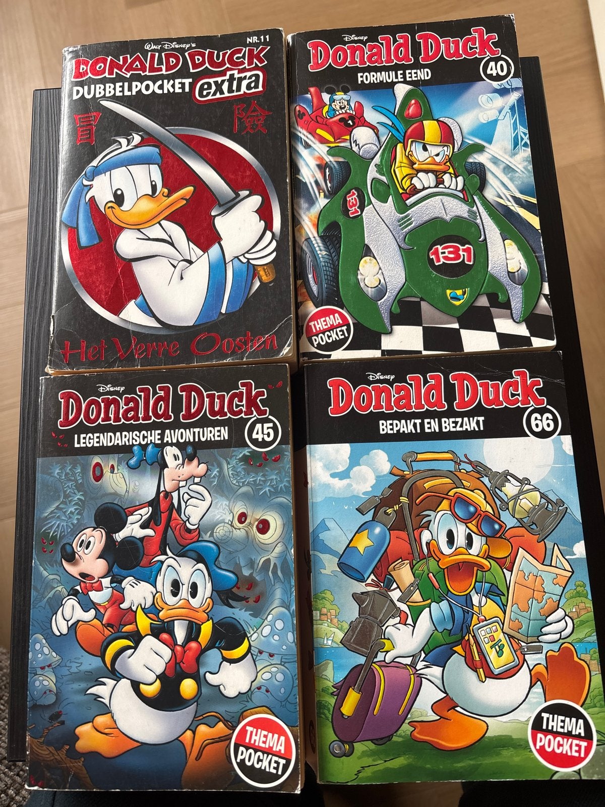 Donald Duck Dubbelpocket en Themapocket collectie, Boeken, Meerdere stripboeken, Ophalen of Verzenden, Gelezen