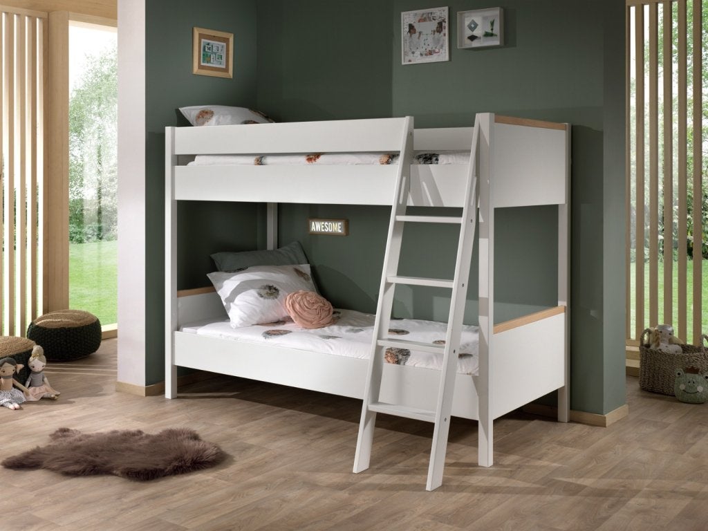 London stapelbed - 90x200 - Wit