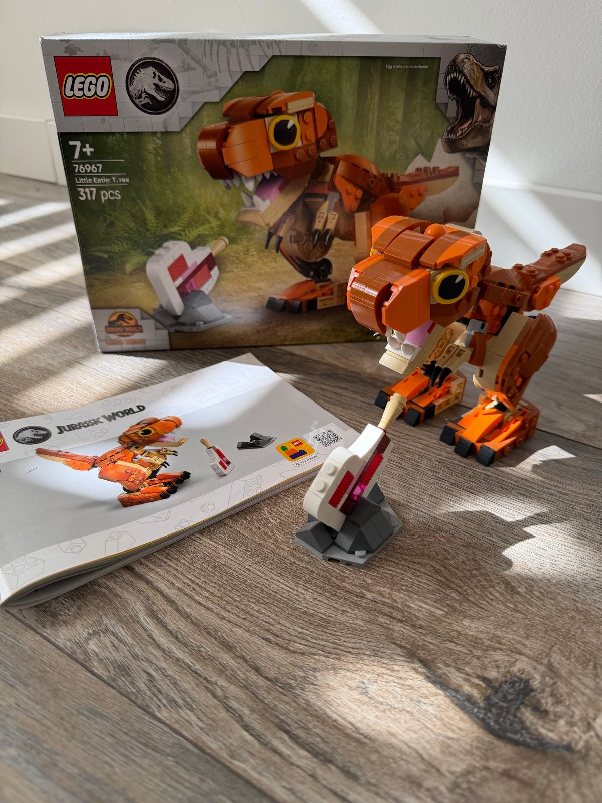 LEGO Jurassic World 76967 Kleine Bumpy T-Rex, Ophalen of Verzenden, Zo goed als nieuw