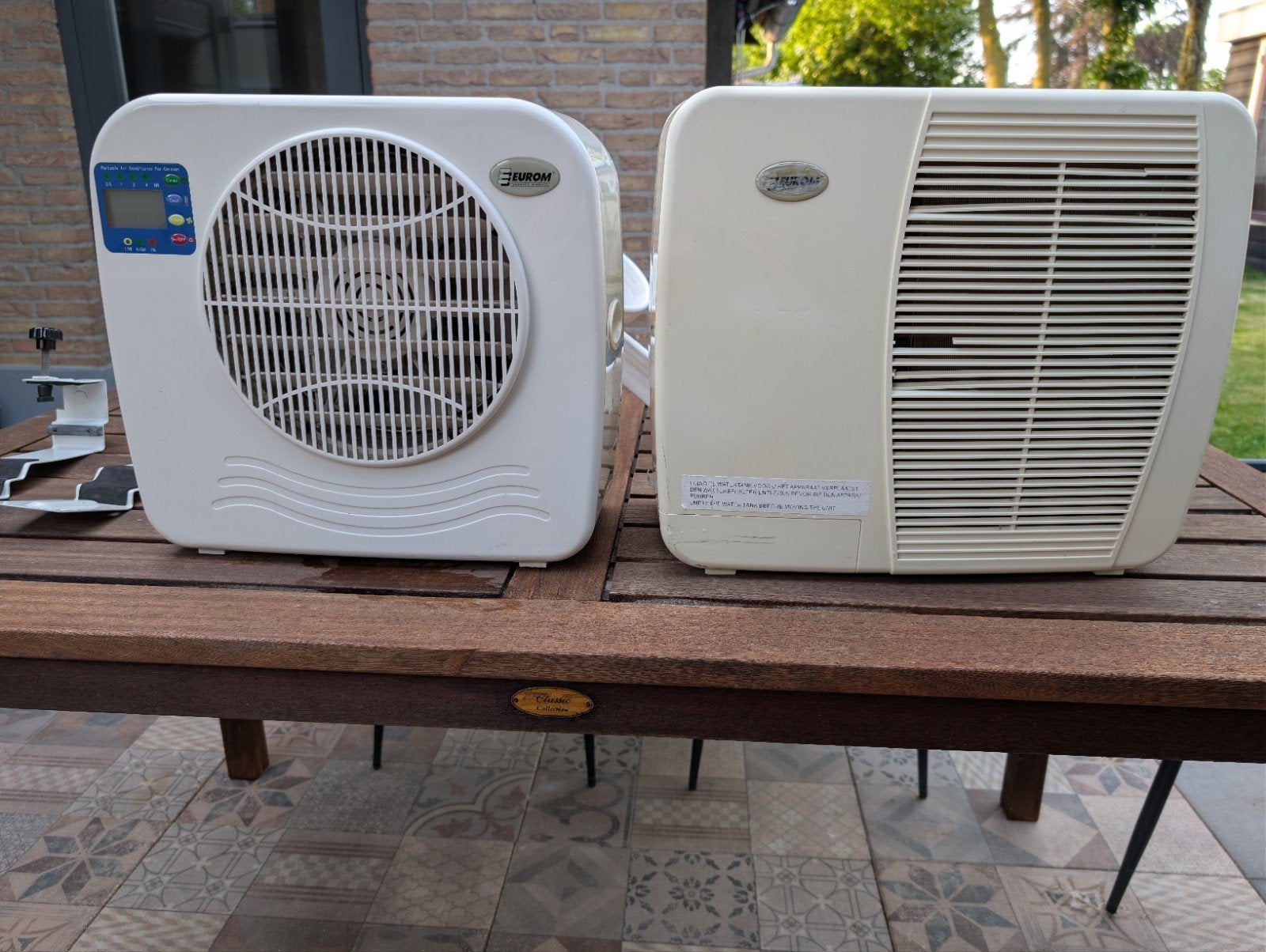 Eurom AC2400 split airco met ophangbeugels, Gebruikt, Minder dan 60 m³, Timer, 3 snelheden of meer