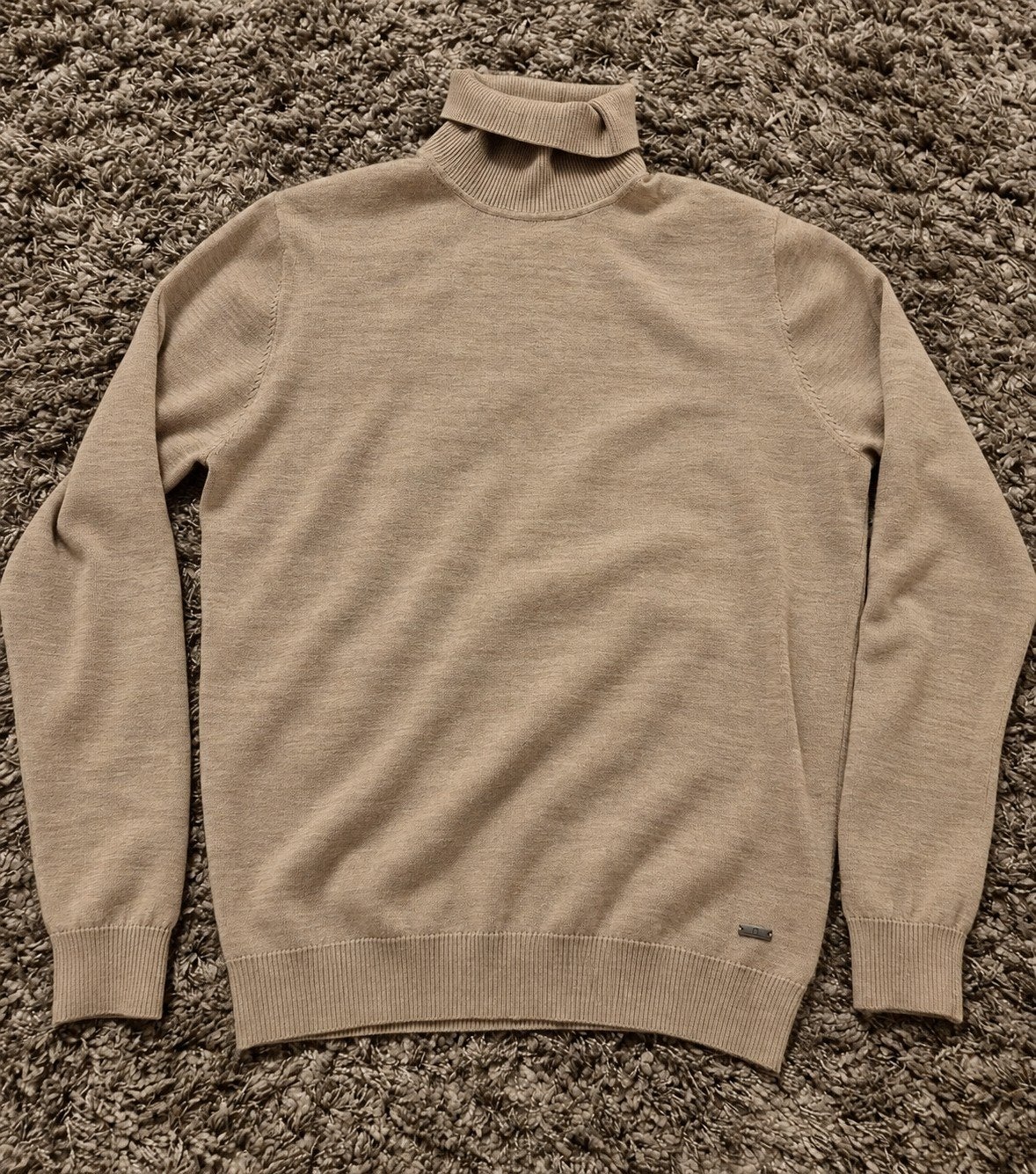 Born With Appetite Merino Wool Coltrui L-XL Nieuw WP110, Maat 52/54 (L), Born with appetite, Beige, Nieuw