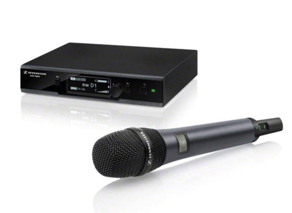 4 Sennheiser D1 draadloze microfoons met 945 capsule. Zgan., Muziek en Instrumenten, Microfoons, Ophalen of Verzenden, Zo goed als nieuw