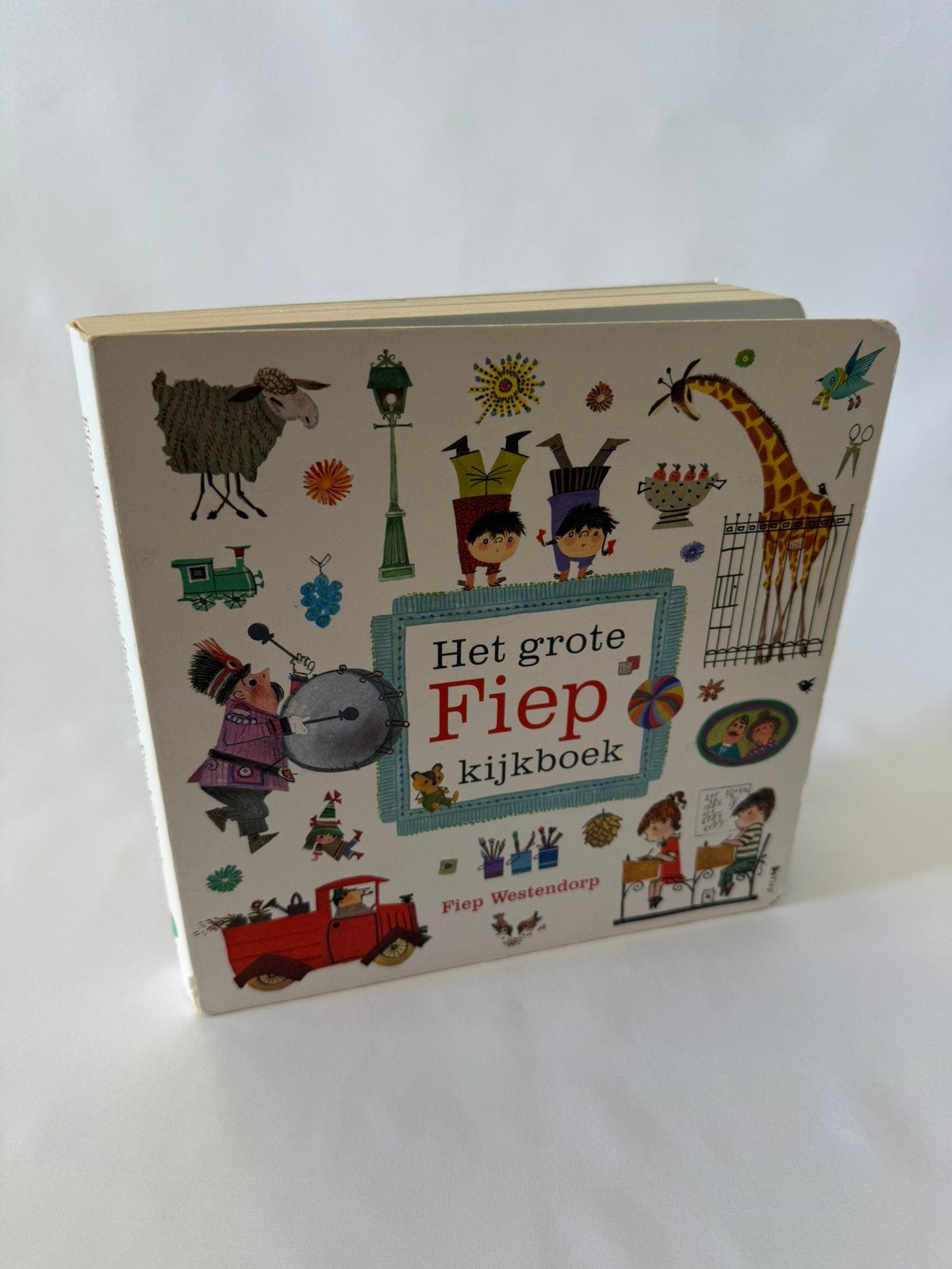 Kartonnen boek Het grote Fiep kijkboek, Boeken, Ophalen of Verzenden, Gelezen, Fiep Westendorp, Prentenboek