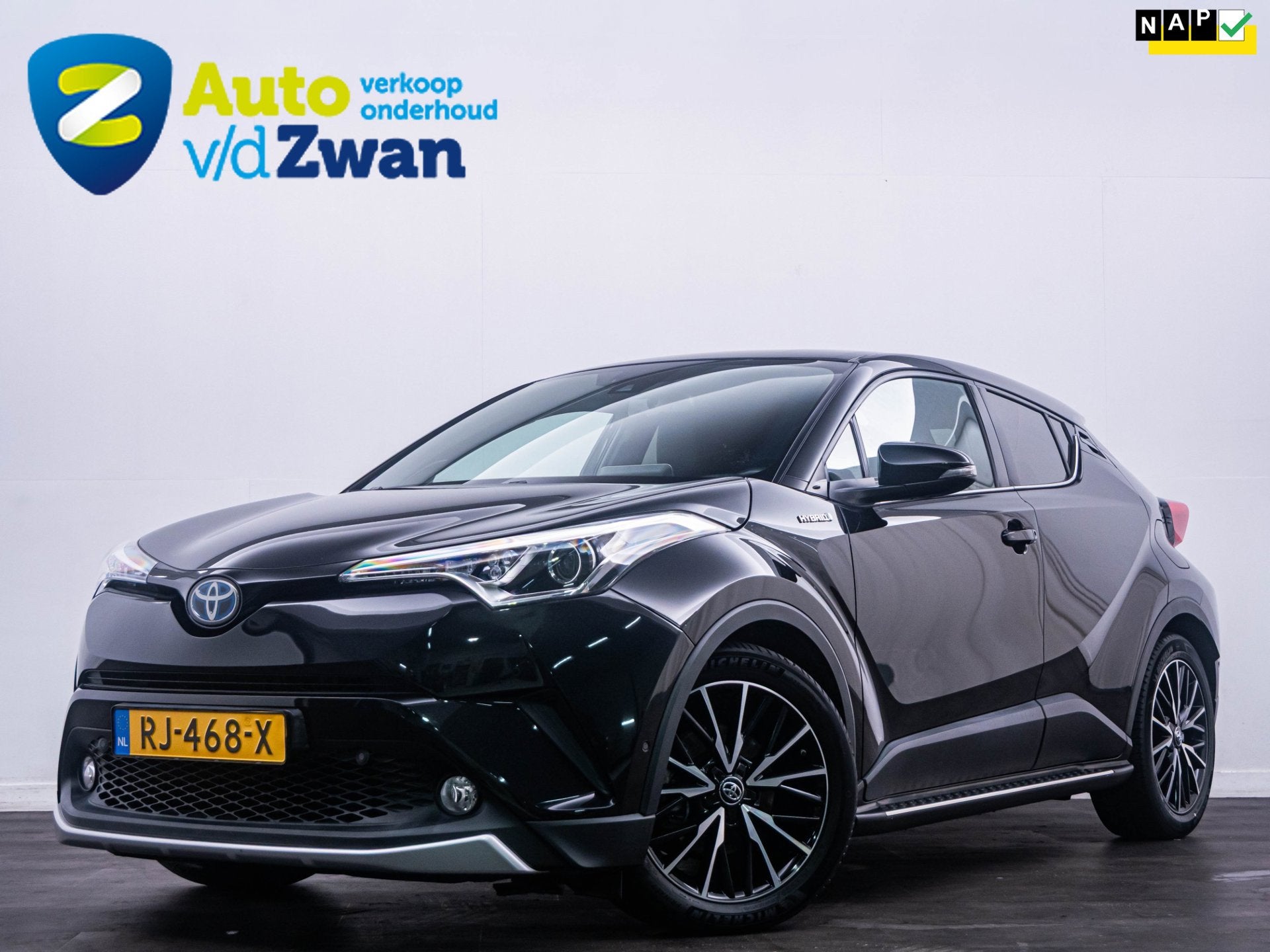 Toyota C-HR 1.8 Hybrid Style 'Automaat' ACC|Clima|JBL|Navi!, Auto's, Dealer onderhouden, 4 cilinders, Automatische klimaatregeling