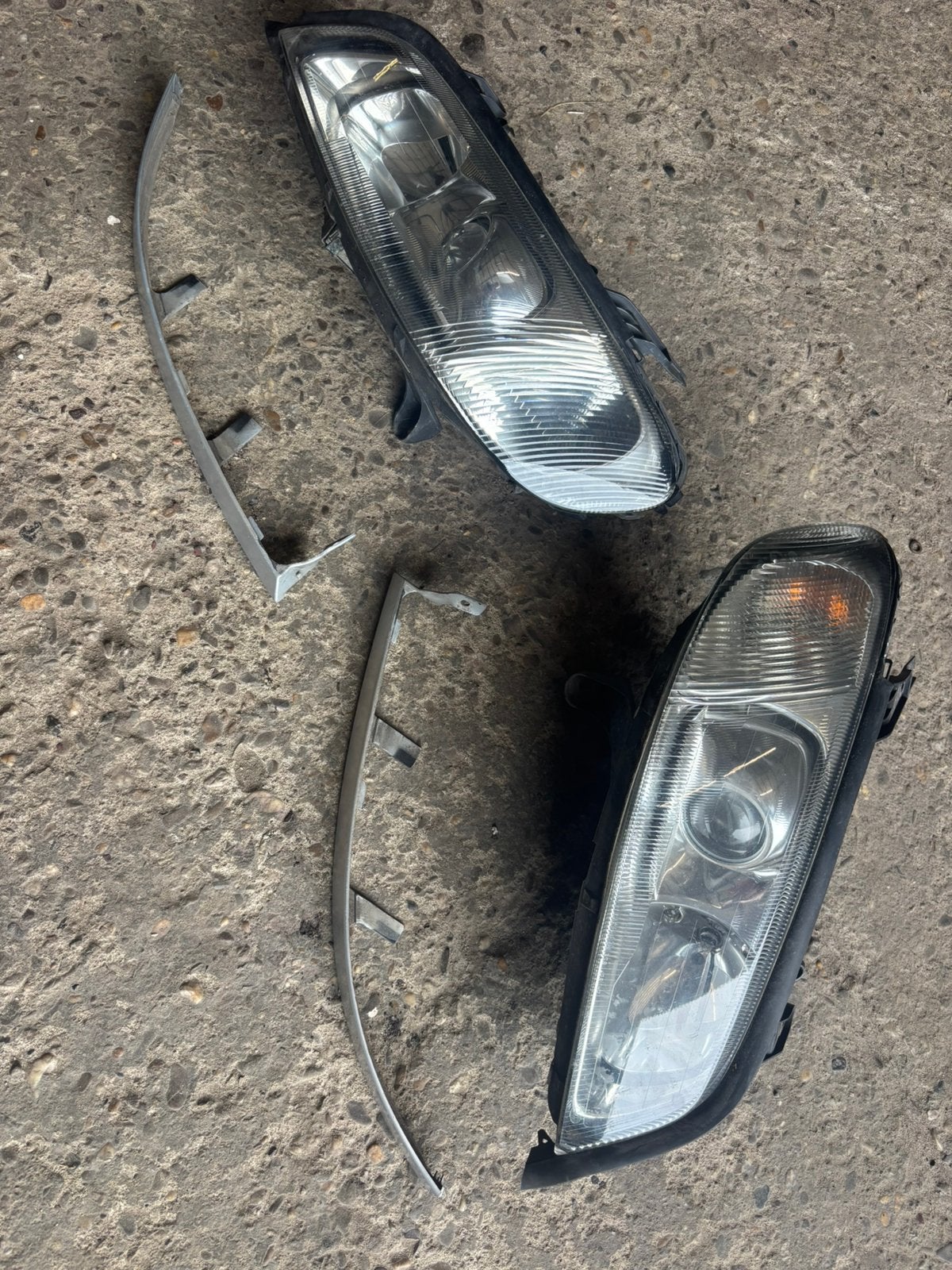 Opel omega b2 xenon koplampen, Ophalen, Opel