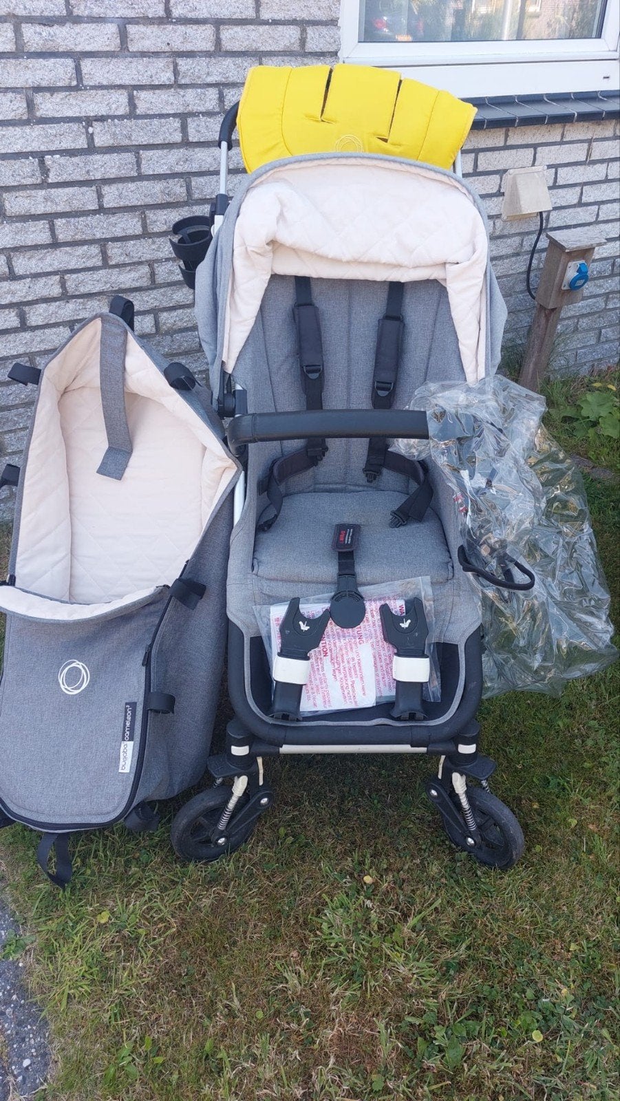 Bugaboo Cameleon 3 Combiwagen met Reiswieg en Accessoires, Ophalen, Zo goed als nieuw, Bugaboo, Met reiswieg
