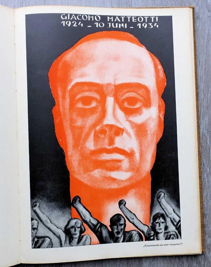 [Spotprenten] In Memorian Albert Fünke Küpper 1935, Antiek en Kunst, Ophalen of Verzenden