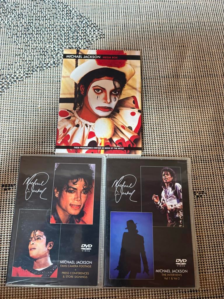 Michael Jackson Mega Box DVD Set - Interviews & Footage, Ophalen of Verzenden, Zo goed als nieuw