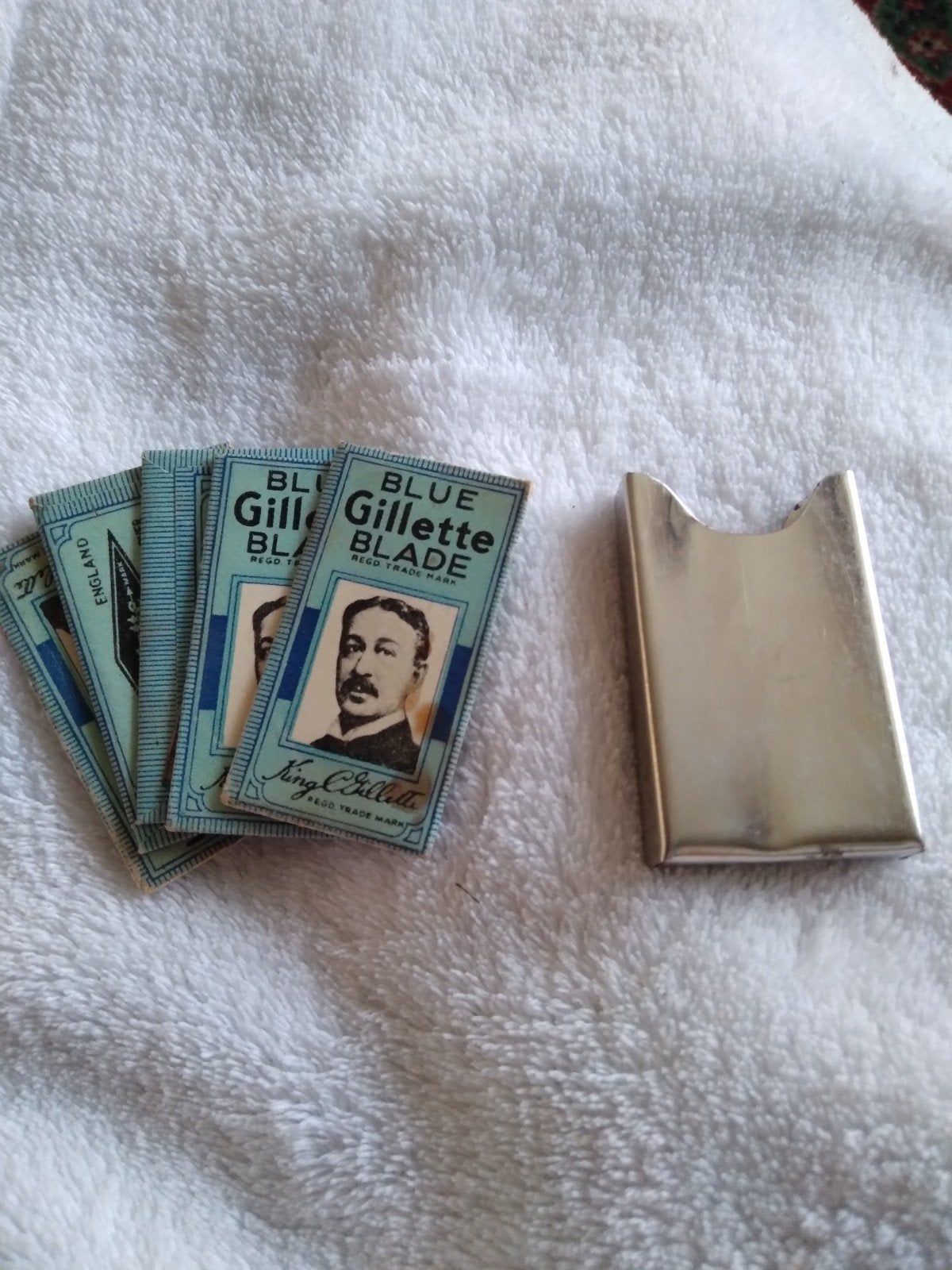 Gillette Blue scheermesjes met opberghuls -, Ophalen of Verzenden, Nieuw