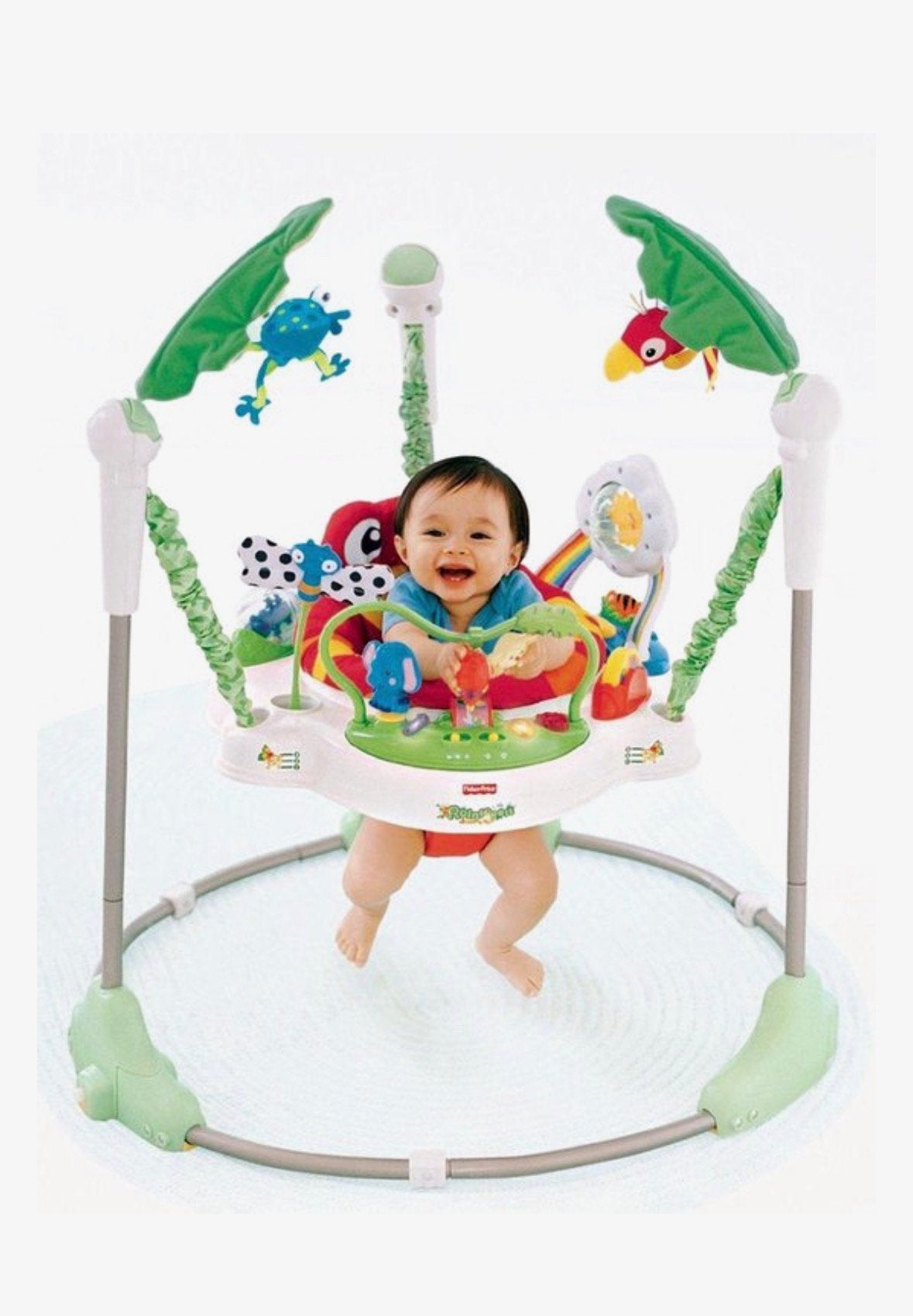Fisher-Price Rainforest Jumperoo, Ophalen of Verzenden, Zo goed als nieuw