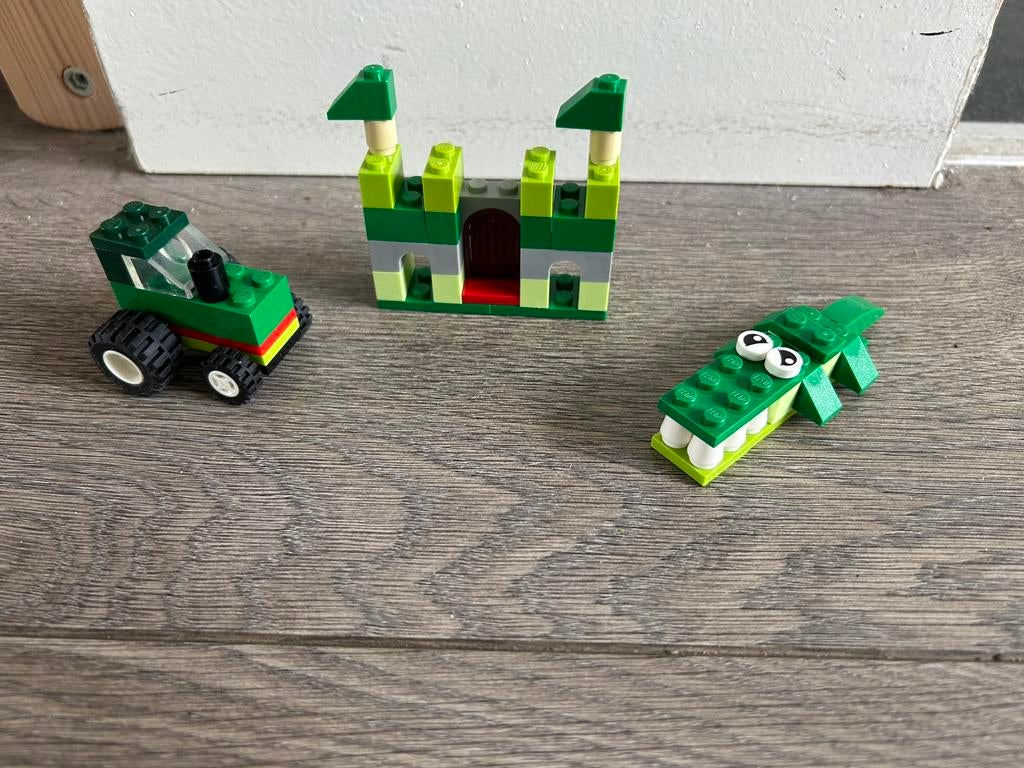 Lego Classic 10708 Green Creativity box, Lego, Ophalen of Verzenden, Zo goed als nieuw, Losse stenen