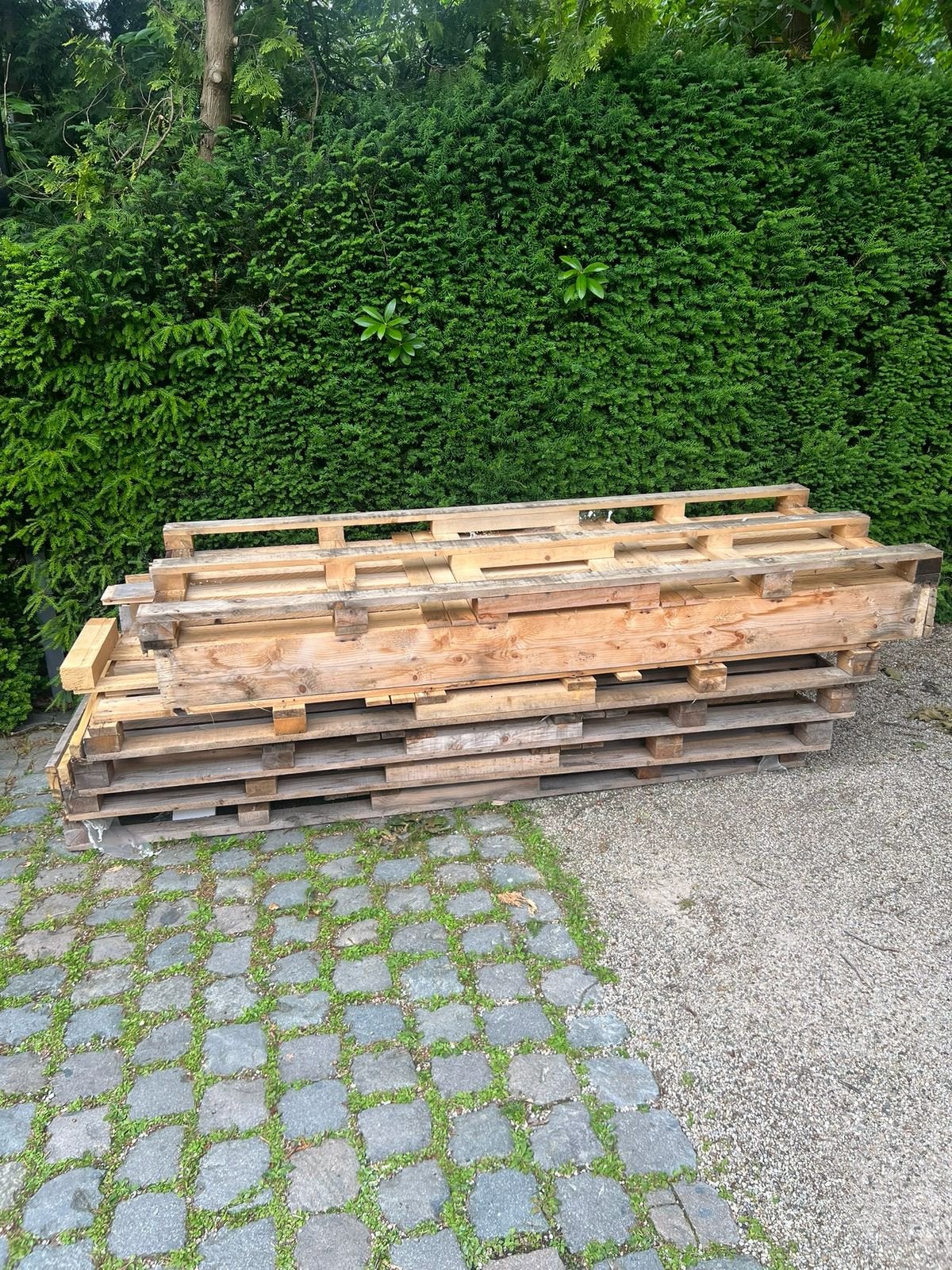 Gratis: pallets op te halen, Ophalen, Zo goed als nieuw, Pallet, Minder dan 200 cm