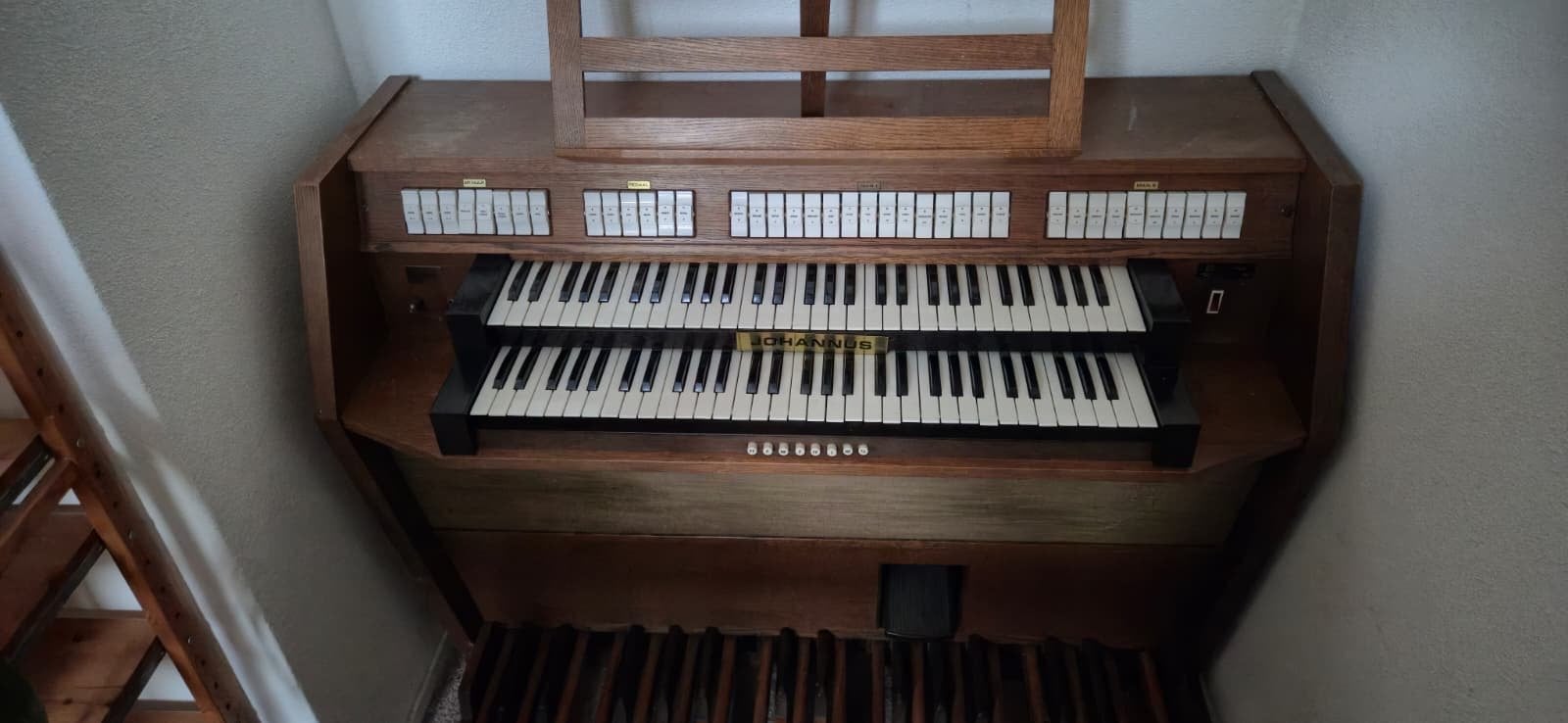 Johannus Orgel met 2 klavieren en pedaal, Ophalen, Gebruikt, 2 klavieren, Orgel