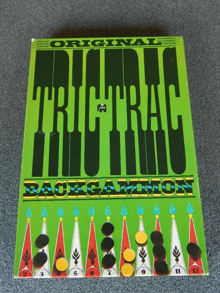 Tric-Trac vintage (Blackgammon), Een of twee spelers, Ophalen of Verzenden, Zo goed als nieuw, Jumbo