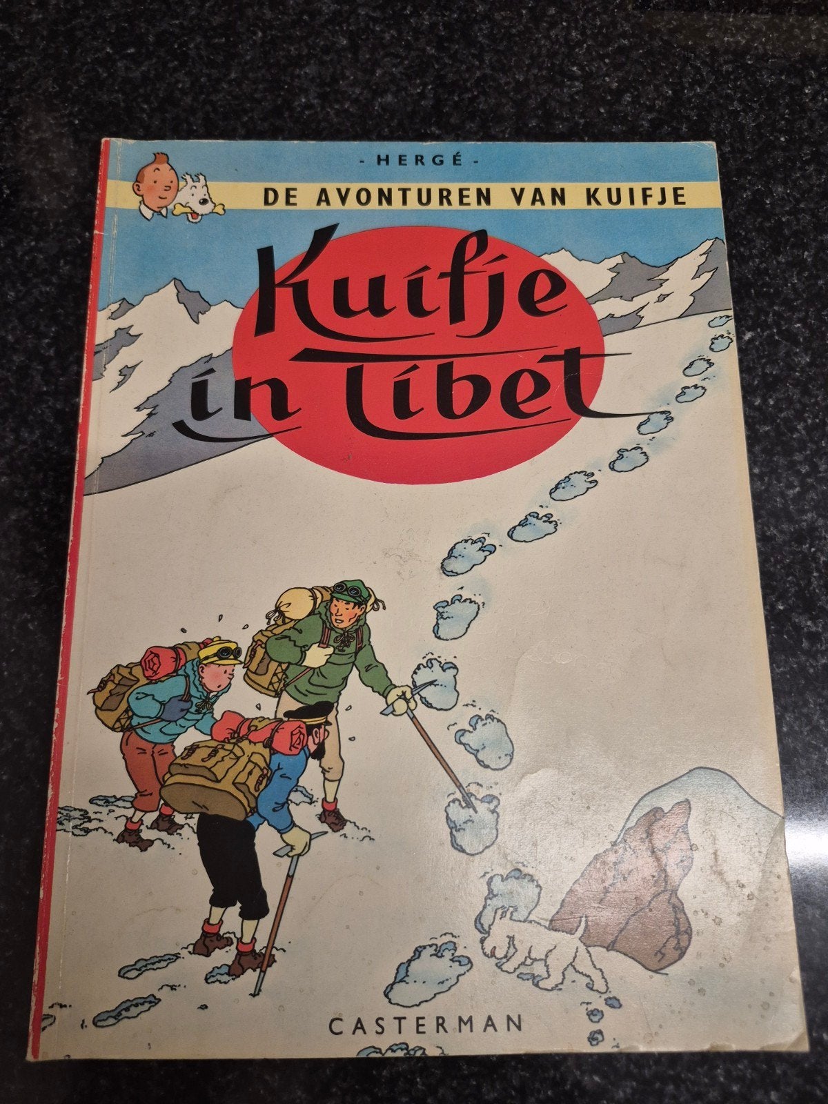 Kuifje in Tibet - De Avonturen van Kuifje, Ophalen of Verzenden