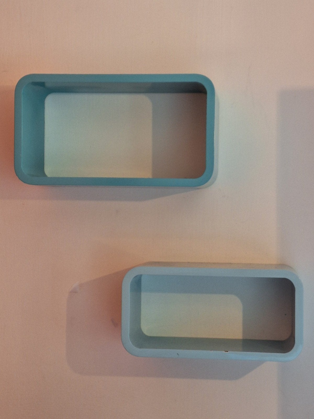 Deens Design Babykamer Kastjes - 4 tinten blauw, Ophalen, Gebruikt