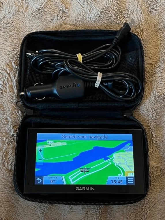Garmin Autonavigatie (volledige set met beschermhoes), Ophalen of Verzenden, Zo goed als nieuw