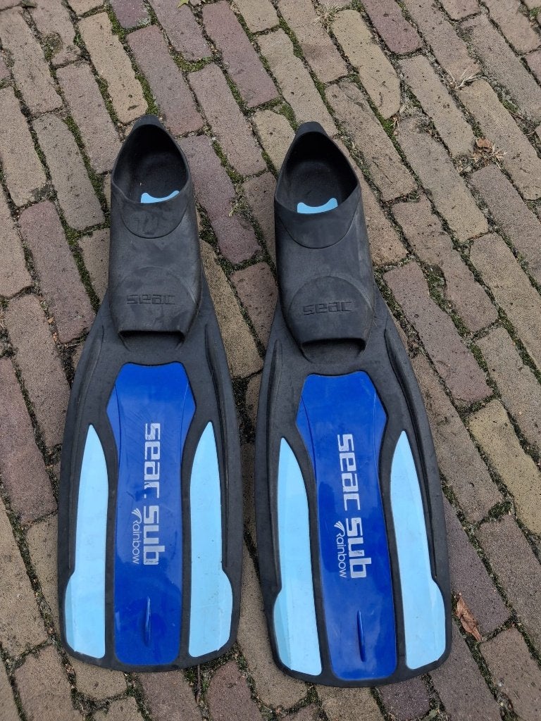 Zwemvliezen Maat 44-45, Ophalen of Verzenden, Gebruikt, Zwem- of Duikvliezen