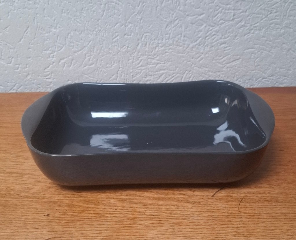 Ovenschaal, aardewerk, Overige typen, Ophalen of Verzenden, Nieuw, Grijs
