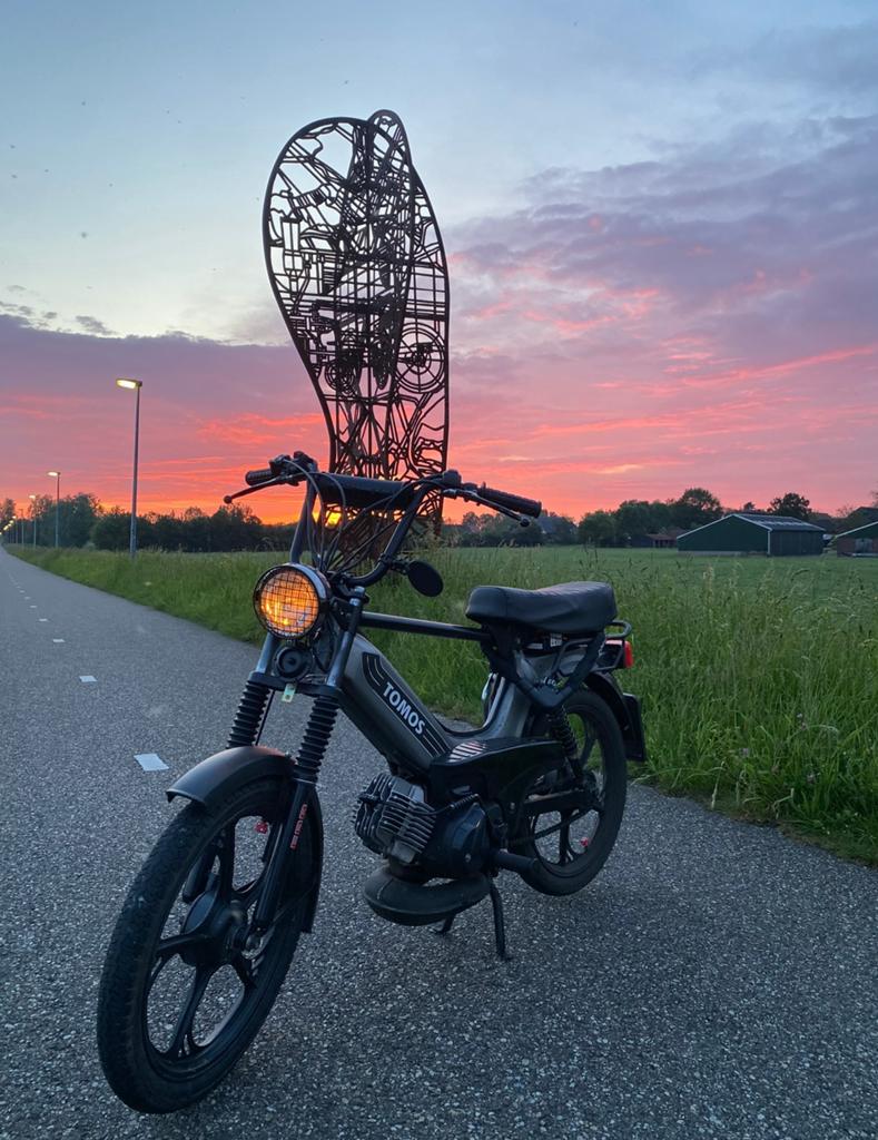 Nette Tomos A35 65cc, Ophalen, 65 cc, Zo goed als nieuw, 2 versnellingen