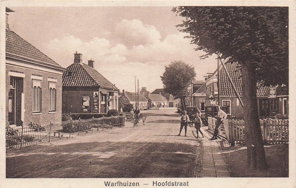 702-131-007 Warfhuizen Hoofdstraat, Verzenden, Voor 1920, Groningen