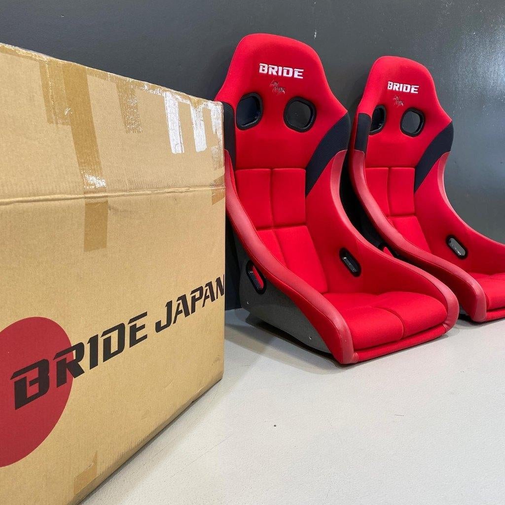 Bride Zieg IV low max rood kuipstoel sportstoel, Ophalen of Verzenden