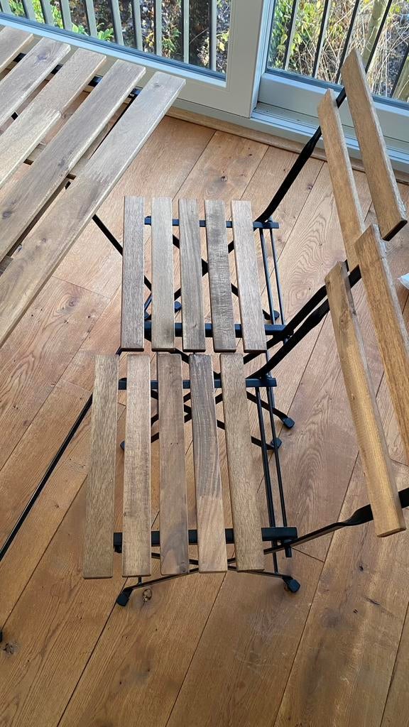 IKEA TÄRNÖ Tafel + 4 Stoelen – Zo goed als nieuw!, Ophalen, Zo goed als nieuw, Rechthoekig, 50 tot 100 cm