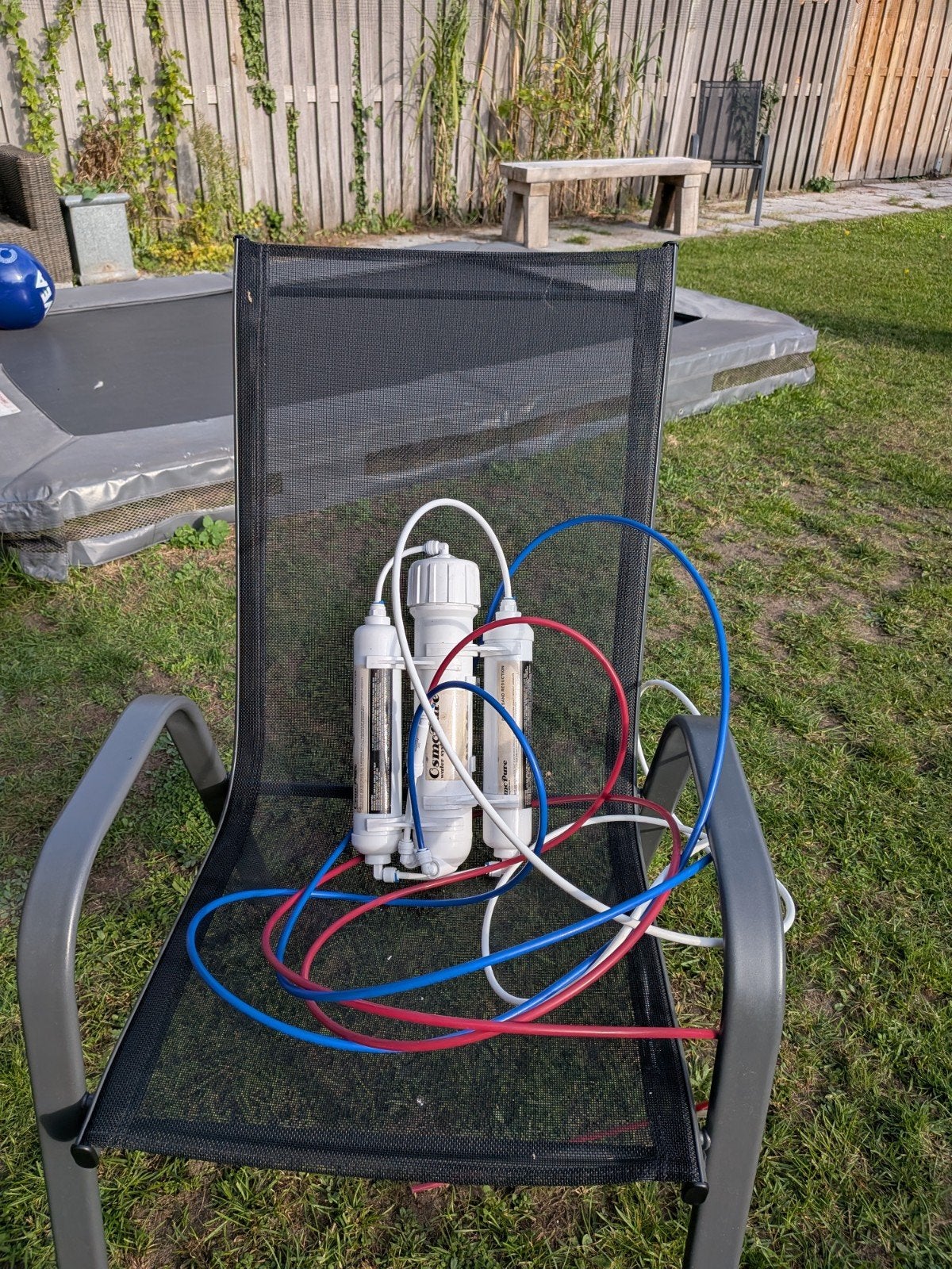 OsmoPure Omgekeerd Osmose Waterfiltersysteem (3-traps), Ophalen of Verzenden, Gebruikt