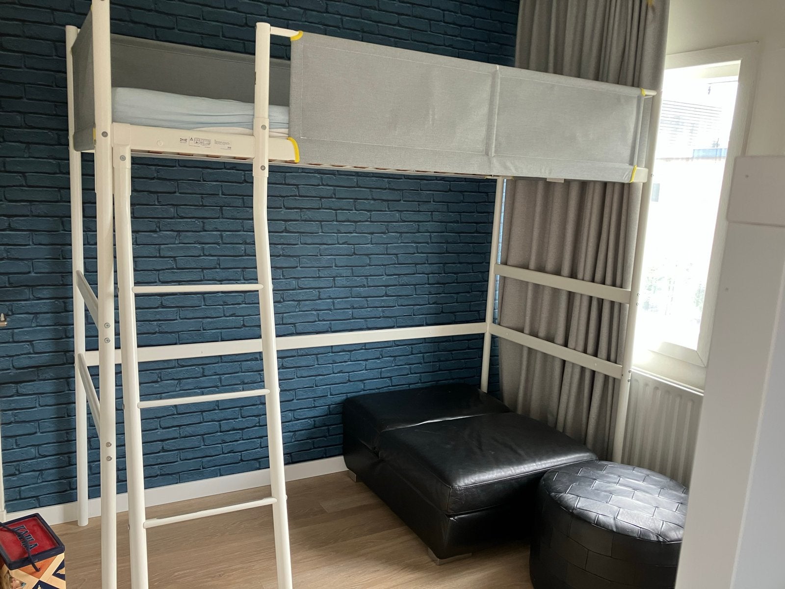 IKEA Vitval hoogslaper 90x200, Huis en Inrichting, Ophalen, Gebruikt, Eenpersoons, 200 cm