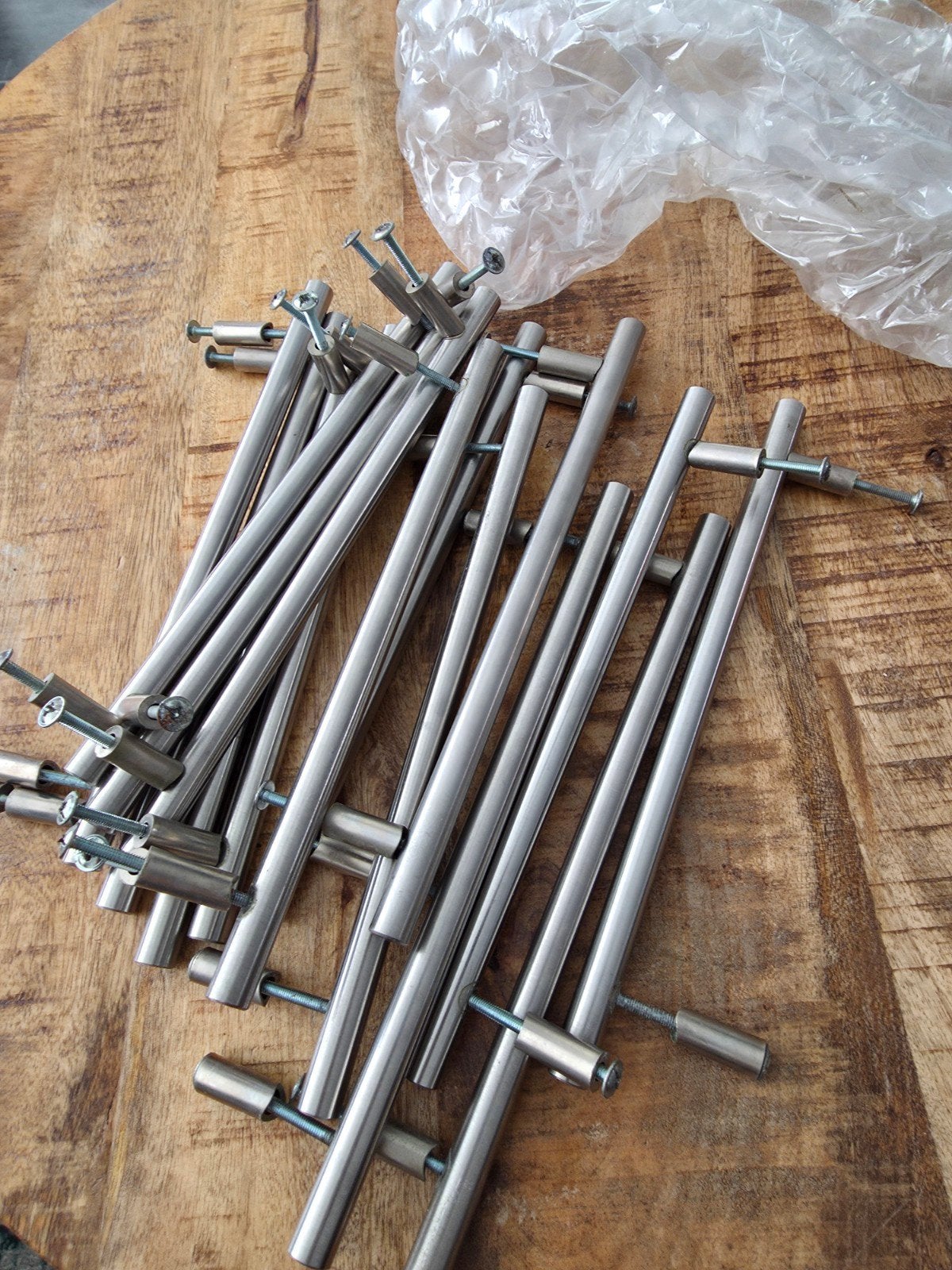 15x RVS Kastgrepen - Modern Design (24 cm), Ophalen, Zo goed als nieuw