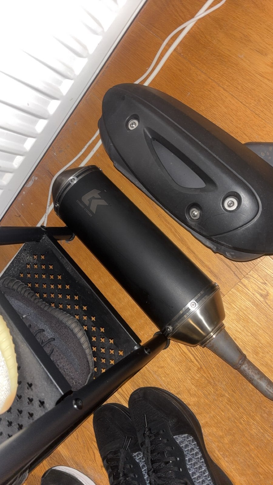 Turbo kit e5 uitlaat met voorbocht en demper, Verzenden, Zo goed als nieuw, Uitlaat