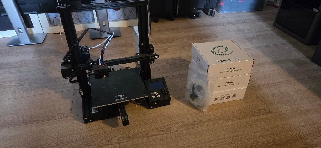 3D printer Creality Ender 3, Computers en Software, 3D Printers, Ophalen, Gebruikt, Filament, Creality
