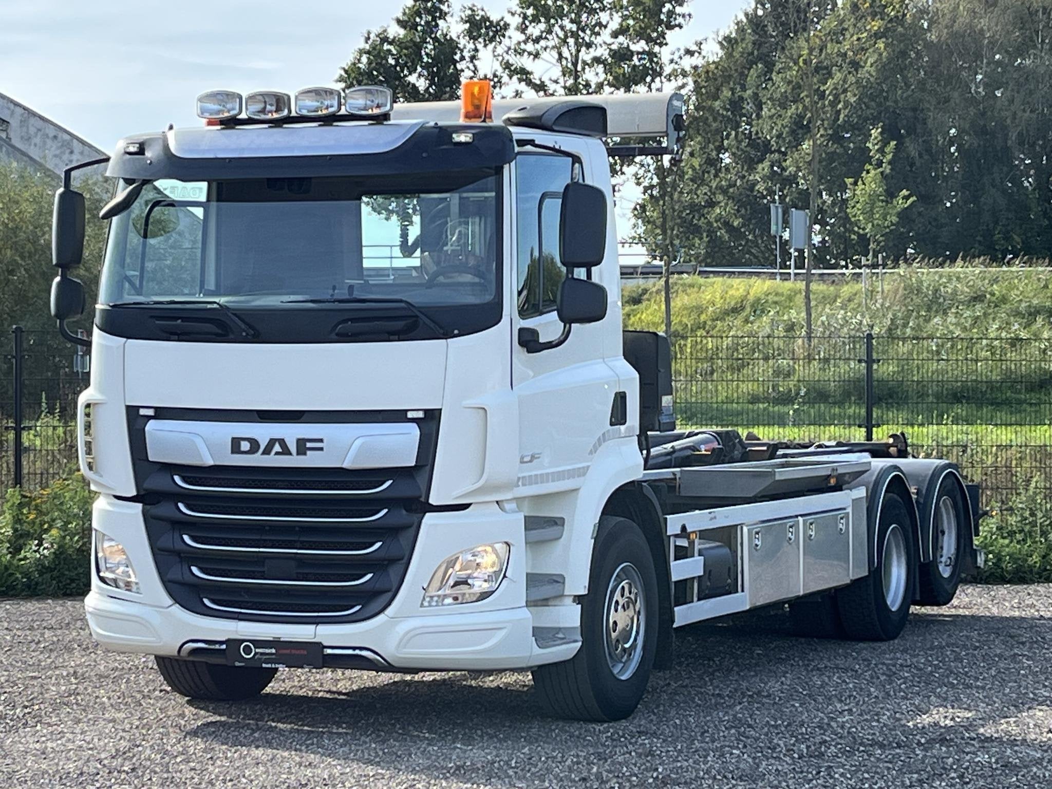 DAF CF430 6x2 | HIAB Multilift 21T | AHK | Extendable bumper, Automaat, Wit, Bedrijf, Diesel