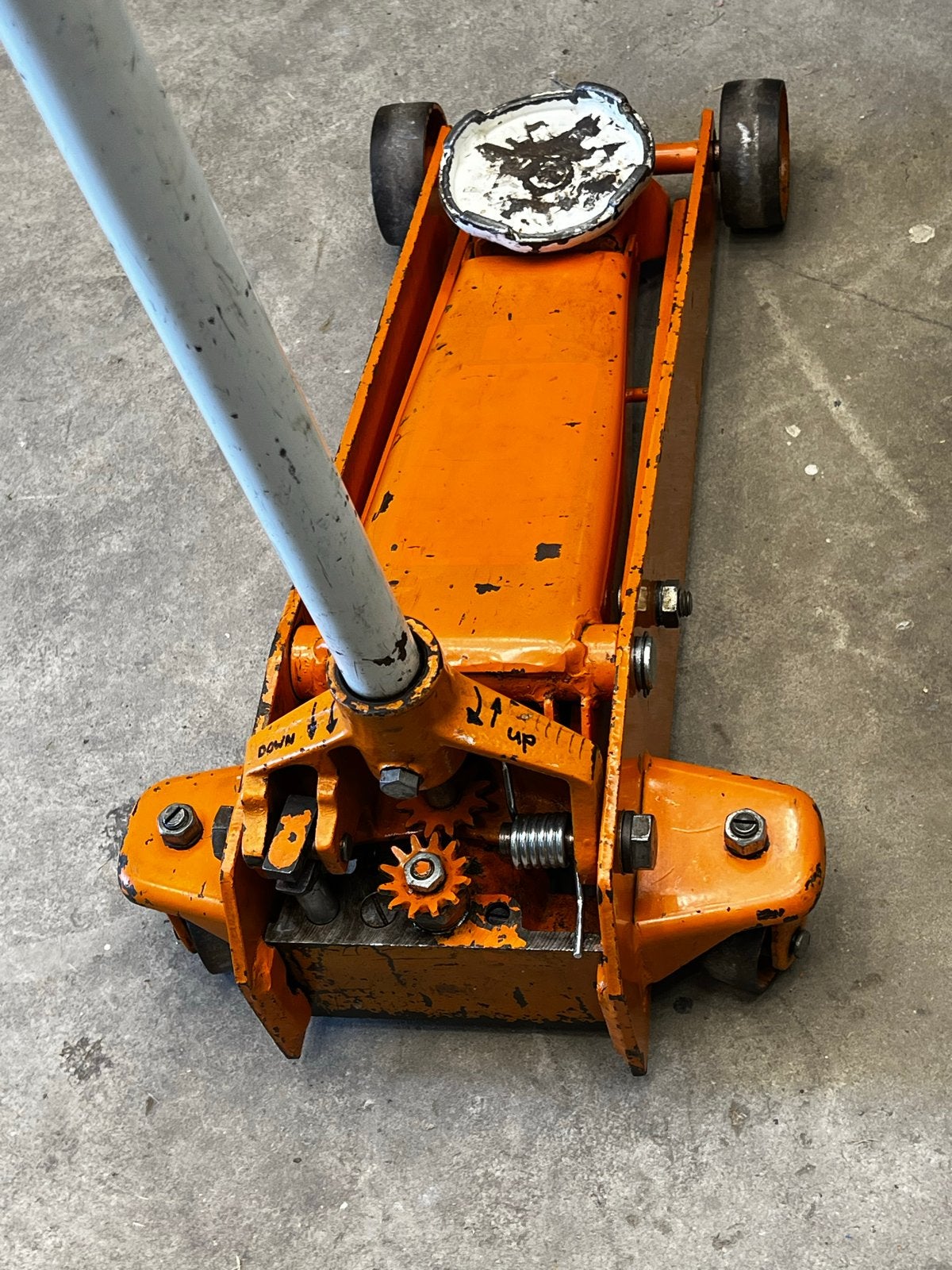 Robuuste Garagekrik -3 ton, Auto diversen, Ophalen of Verzenden, Gebruikt, Hydraulisch, Garagekrik