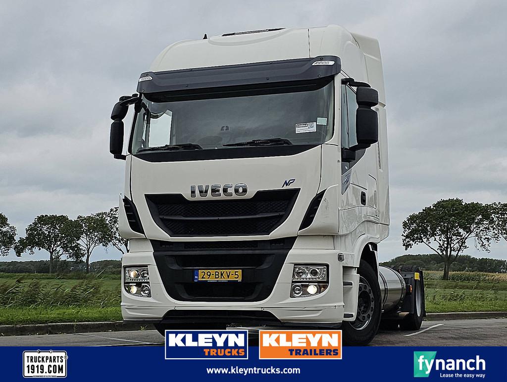 IVECO AS440S40 STRALIS lng, Auto's, Vrachtwagens, Automaat, Stoelverwarming, Euro 6, Wit
