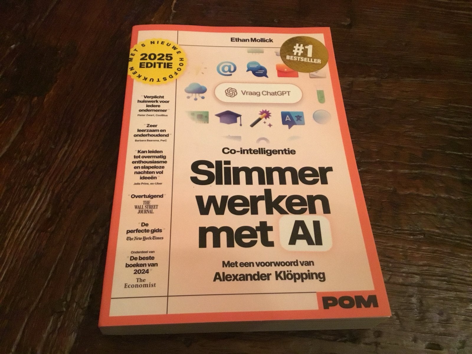 Slimmer werken met AI - Ethan Mollick (2025 editie), Ophalen of Verzenden, Zo goed als nieuw, Overige onderwerpen