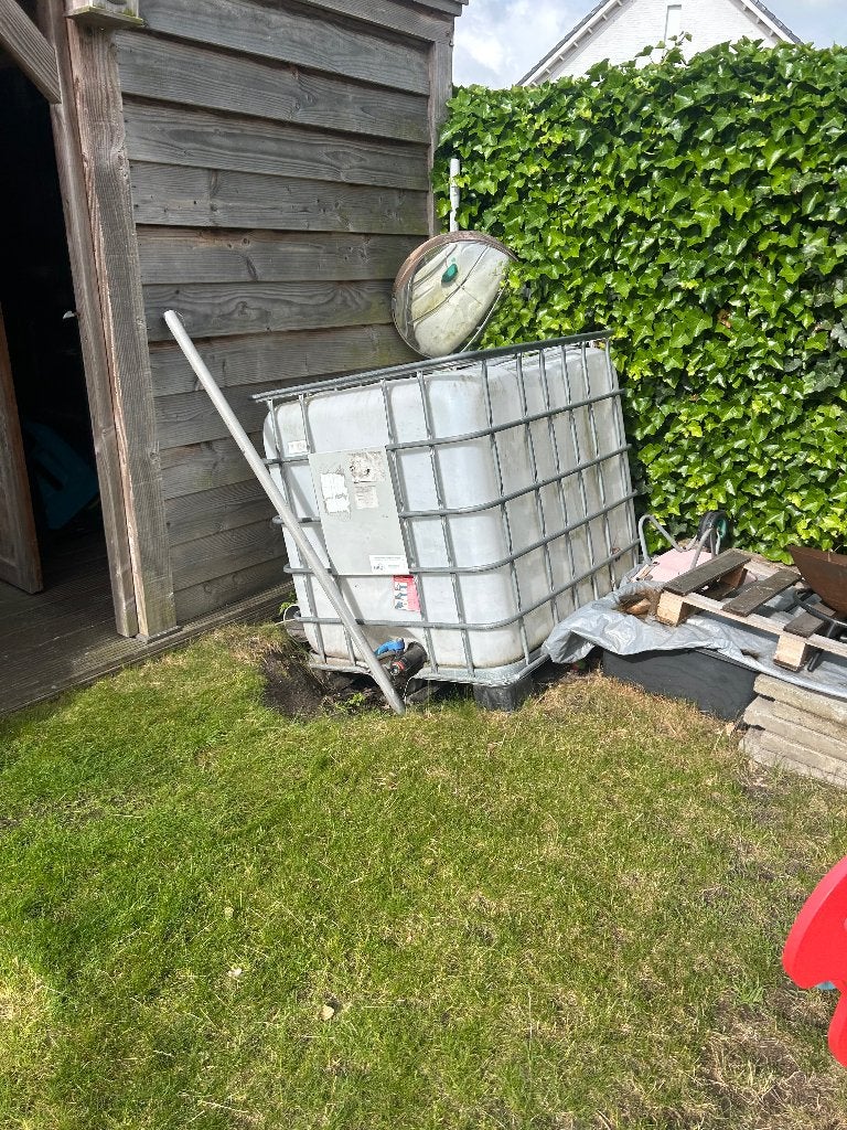 IBC container, 150 liter of meer, Ophalen, Gebruikt, Kunststof