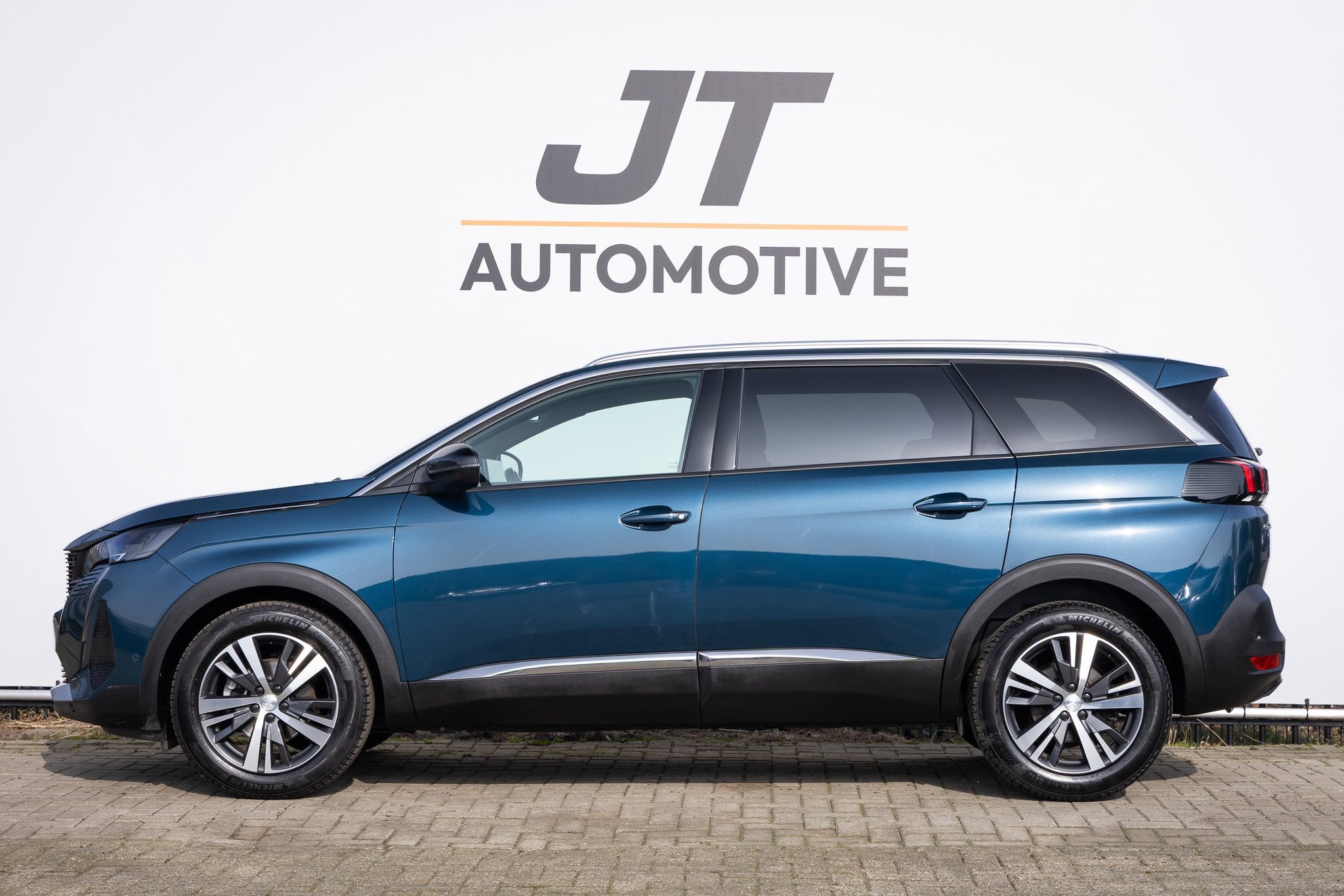 Peugeot 5008 1.2 PT Crossway 7 persoons trekhaak | 360 camer, Auto's, Gebruikt, Euro 6, 1199 cc, Blauw