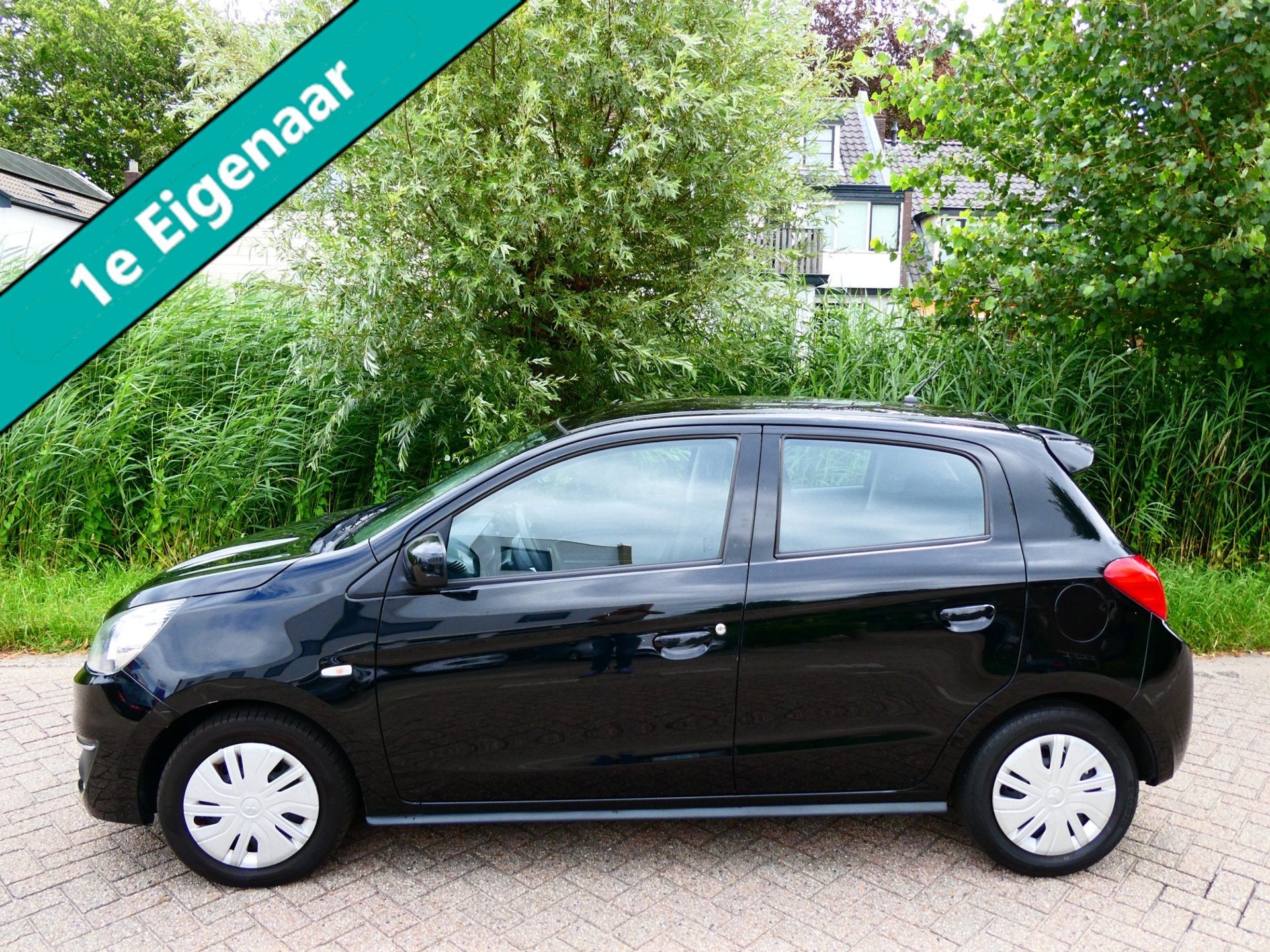 Mitsubishi Space Star 1.0 Cool+ Automaat Airco 1e eigenaar Z, Auto's, Stof, Gebruikt, Euro 6, 840 kg