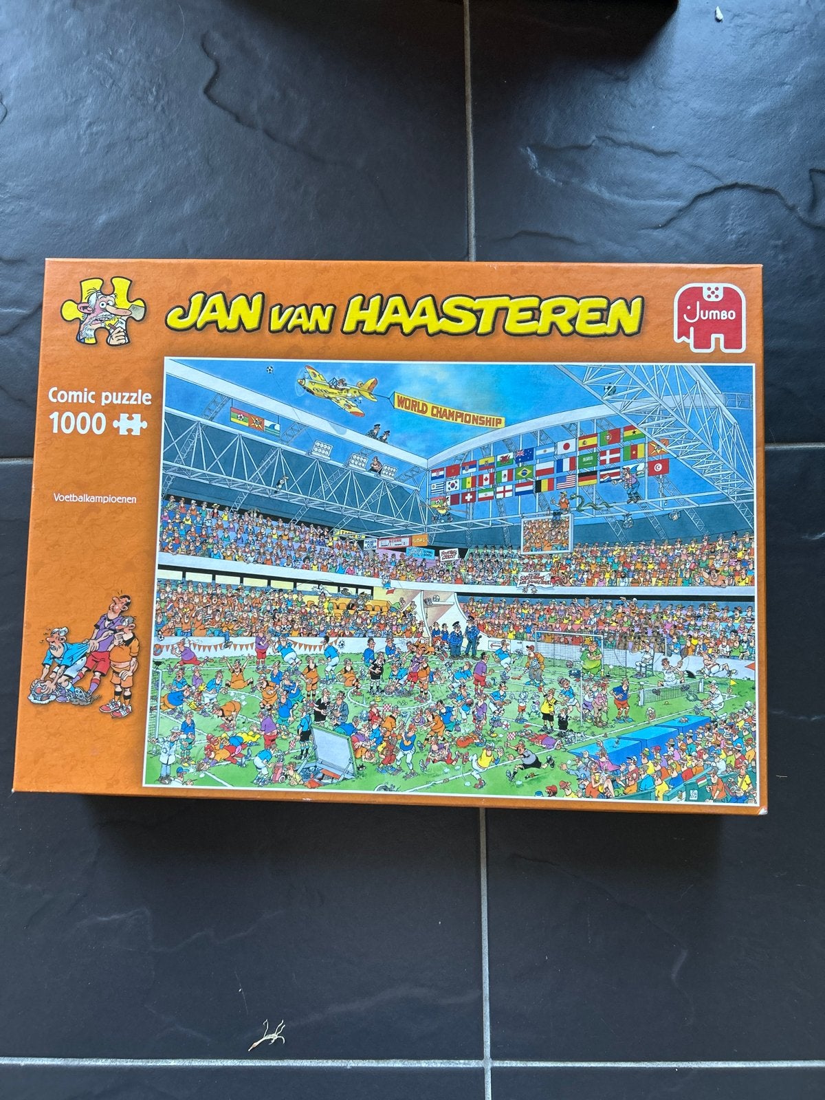 Jan van Haasteren Voetbalkampioenen Puzzel 1000 stukjes, Ophalen, 500 t/m 1500 stukjes, Gebruikt, Legpuzzel
