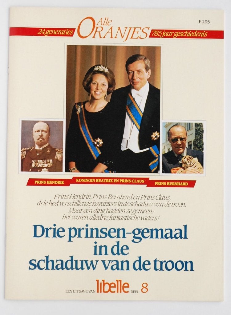 Prins Hendrik, Prins Bernhard en Prins Claus (1985) Libelle, Verzamelen, Verzenden, Onbekend, Zo goed als nieuw, Onbekend