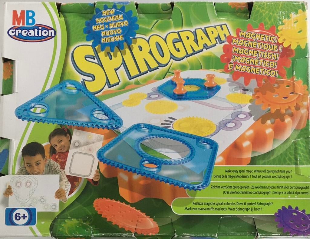 MB Spirograph Magnetic, Een of twee spelers, Ophalen of Verzenden, Nieuw