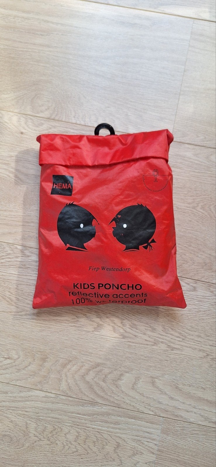 Hema Kinderponcho Regenponcho Maat 86/104, Ophalen of Verzenden, Zo goed als nieuw, Hema, Jongen of Meisje