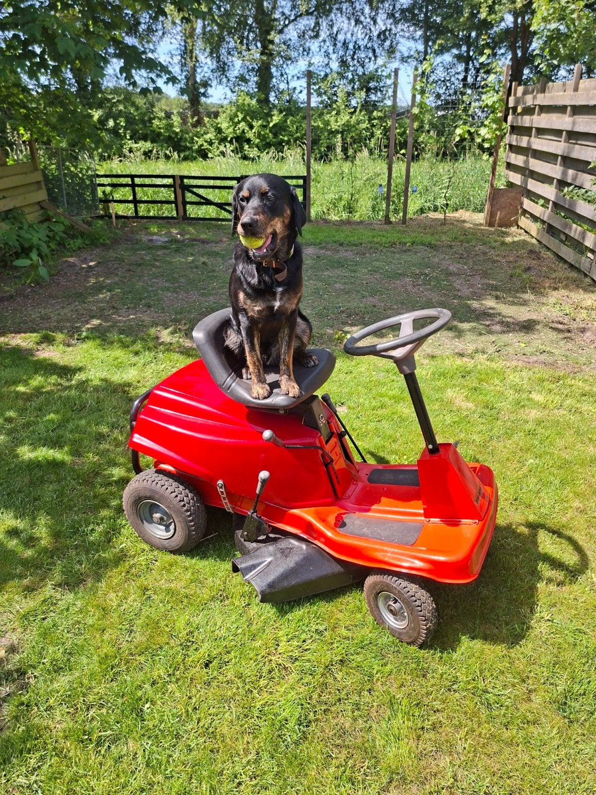 Zitmaaier te koop, Tuin en Terras, Ophalen of Verzenden, Gebruikt, Elektrische starter, Minder dan 90 cm