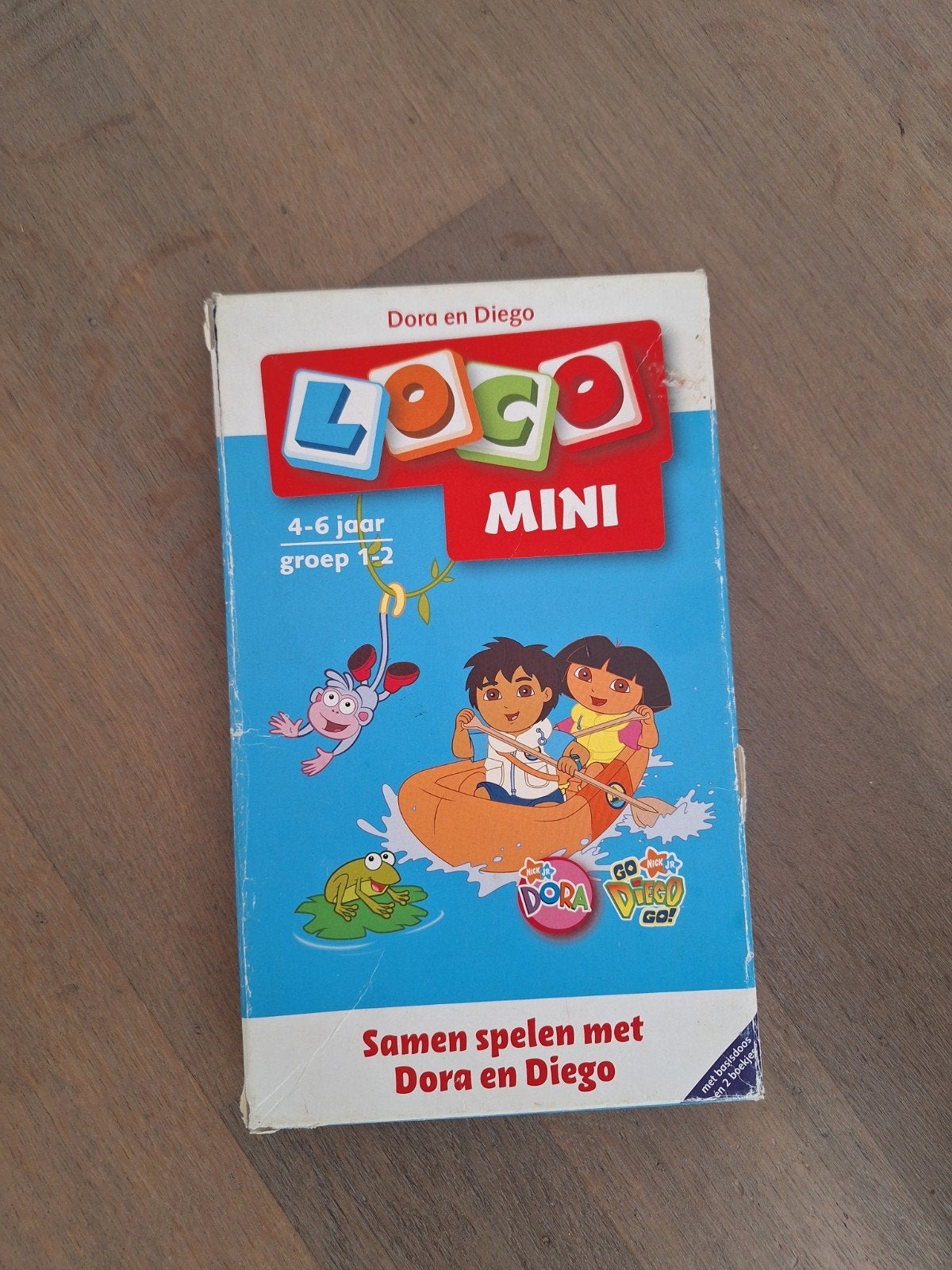 loco mini dora, Ophalen, Speelkaart(en)