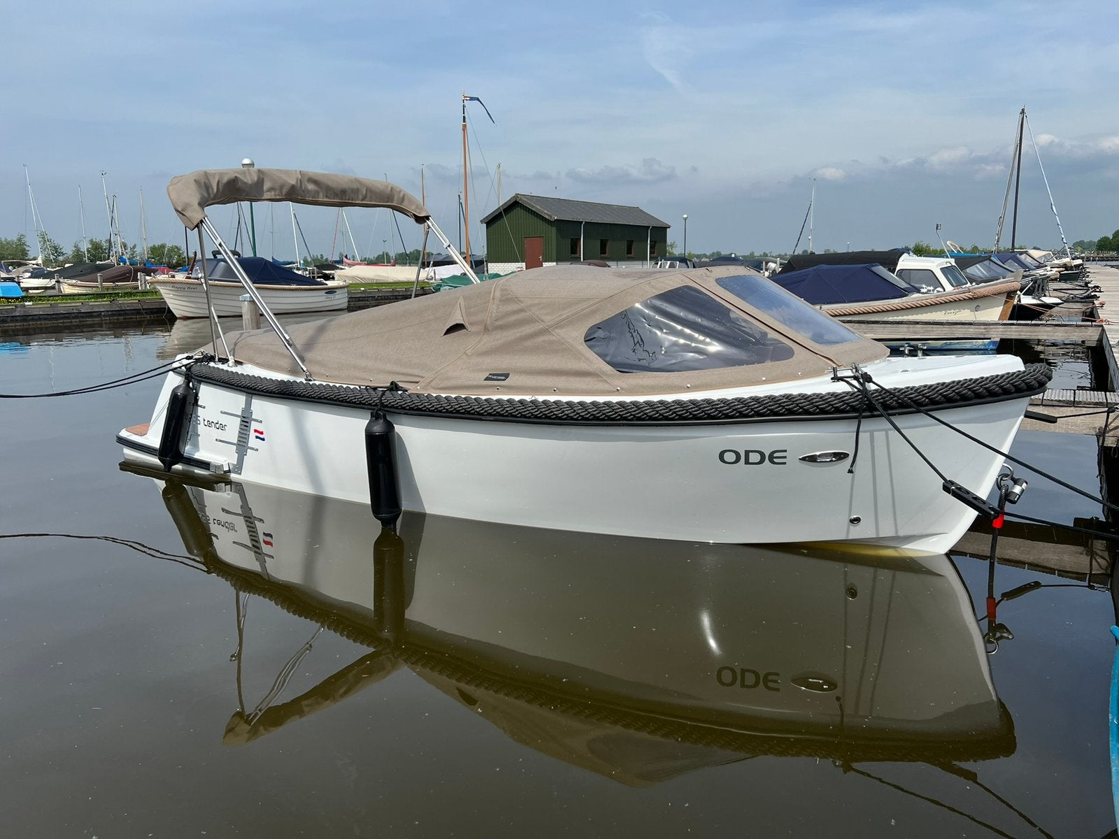 Corsiva 595 Tender Sloep Mecury 40PK, Watersport en Boten, Ophalen, Tender, Rondzit, Zo goed als nieuw