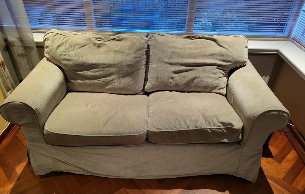 Tweezitsbank - Ektorp Ikea, Ophalen, Gebruikt, 150 tot 200 cm, Tweepersoons