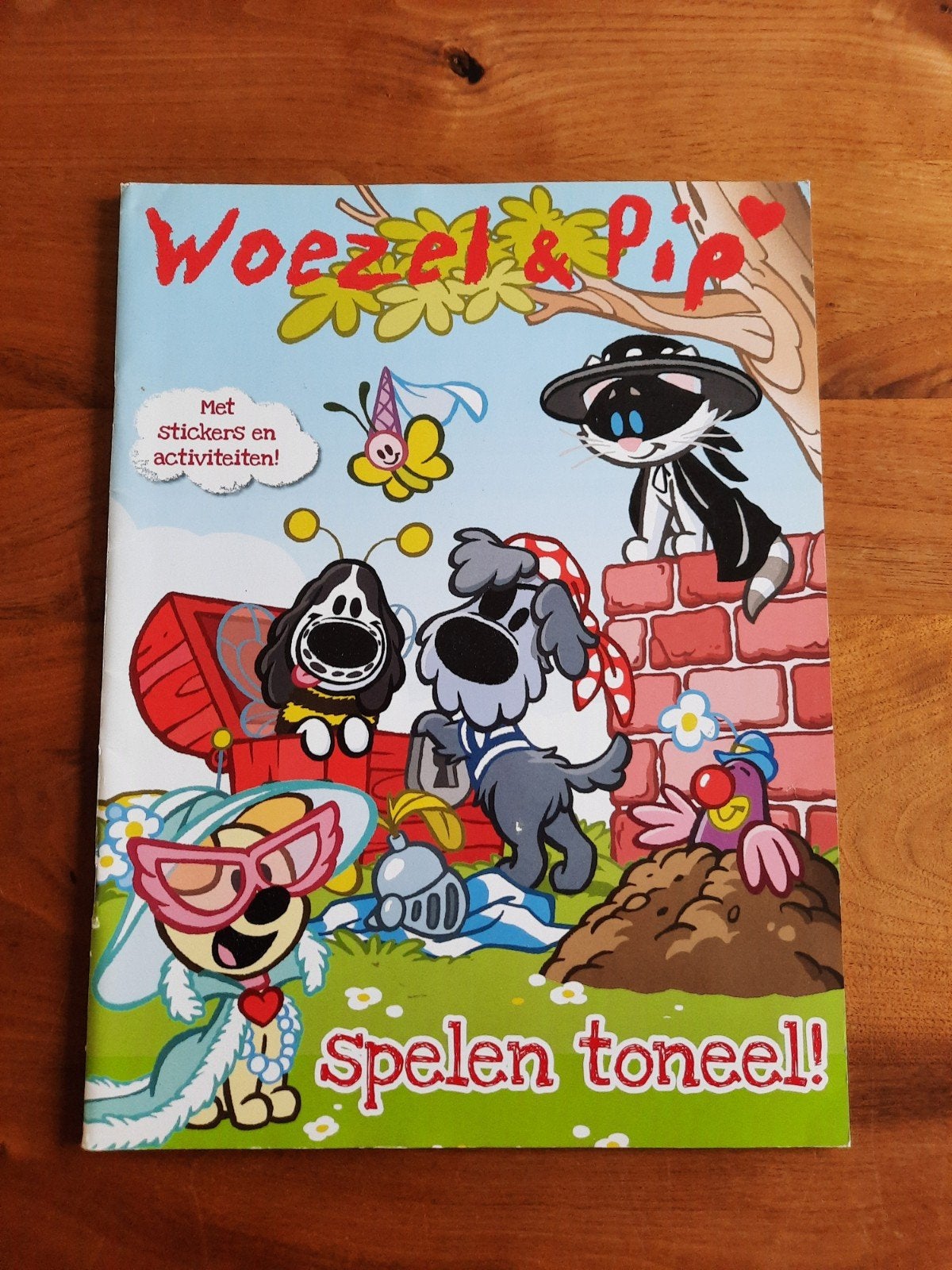 Woezel en Pip Spelen toneel met stickers activiteiten NIEUW, Ophalen of Verzenden